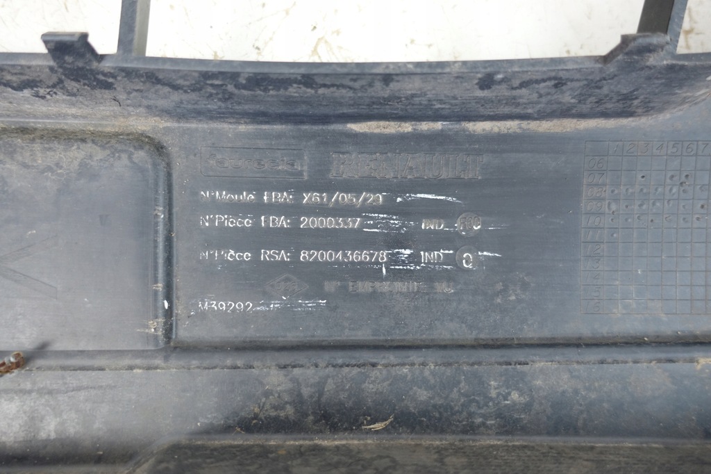 RENAULT KANGOO II 2 2008- BARA FATA 8200436678 Product image
