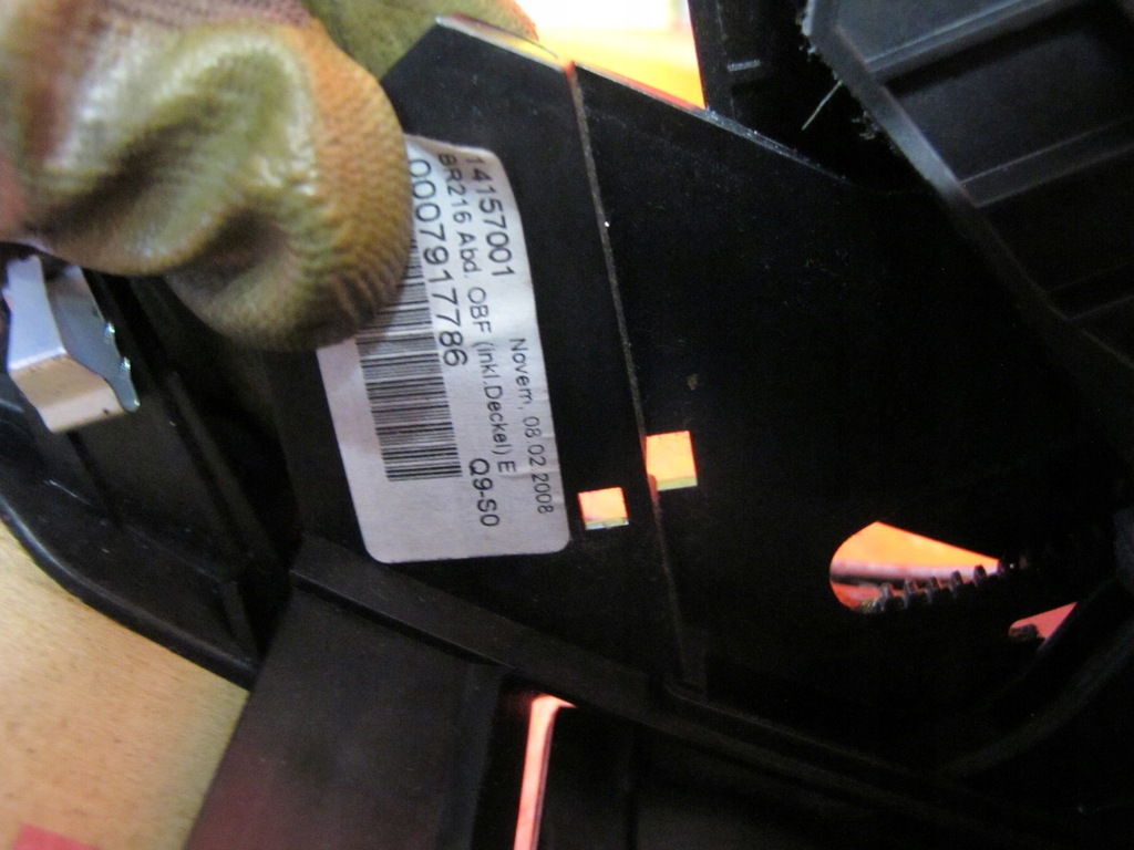 MERCEDES CL W216 W221 CEAS GRILĂ PANOU CONSOLA Product image