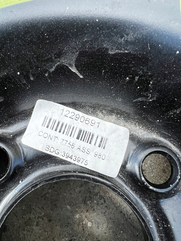ROATA DE rezerve PEUGEOT 207 125/80 R15 2021R Product image