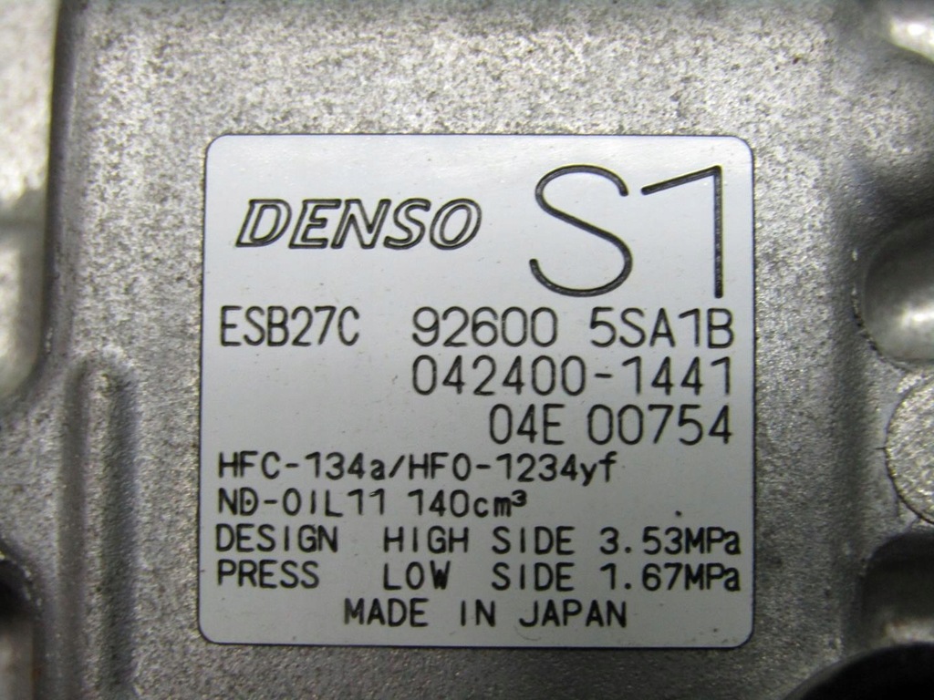 LEAF II ZE1 21R COMPRESOR AER CONDITIONAT COMPRESOR 926005SA1B 92600 5SA1B Product image