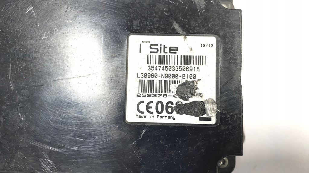 Controler Toyota 252378-002 L30960-N9000-B100 Product image