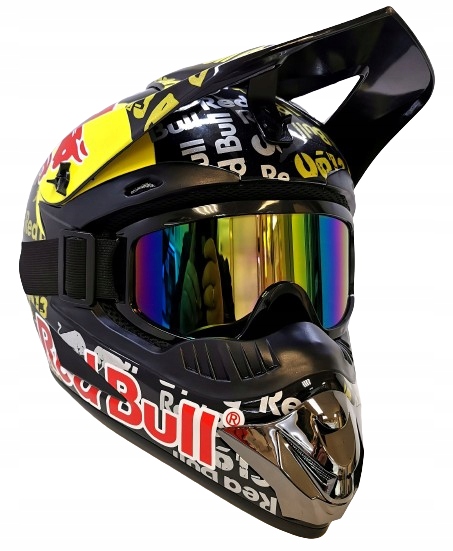 CASCA MOTO ENDURO OFF-ROAD REDBULL Product image