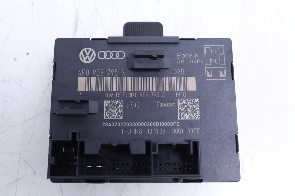 MODUL CONTROLLER UȘĂ AUDI A4 B8 08 Product image