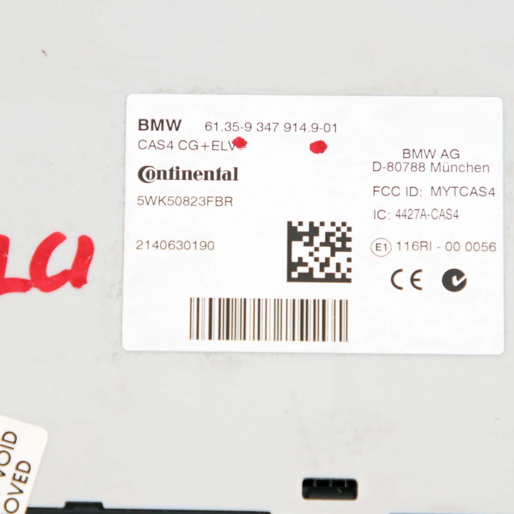 BMW F07 F10 F11 Modul Controller Cas4 9347914 Product image