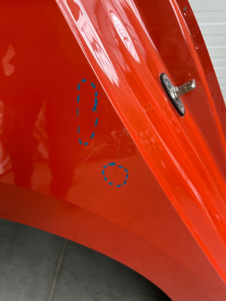 Sfert aripa dreapta spate stâlp dreapta spate Opel Corsa F Product image