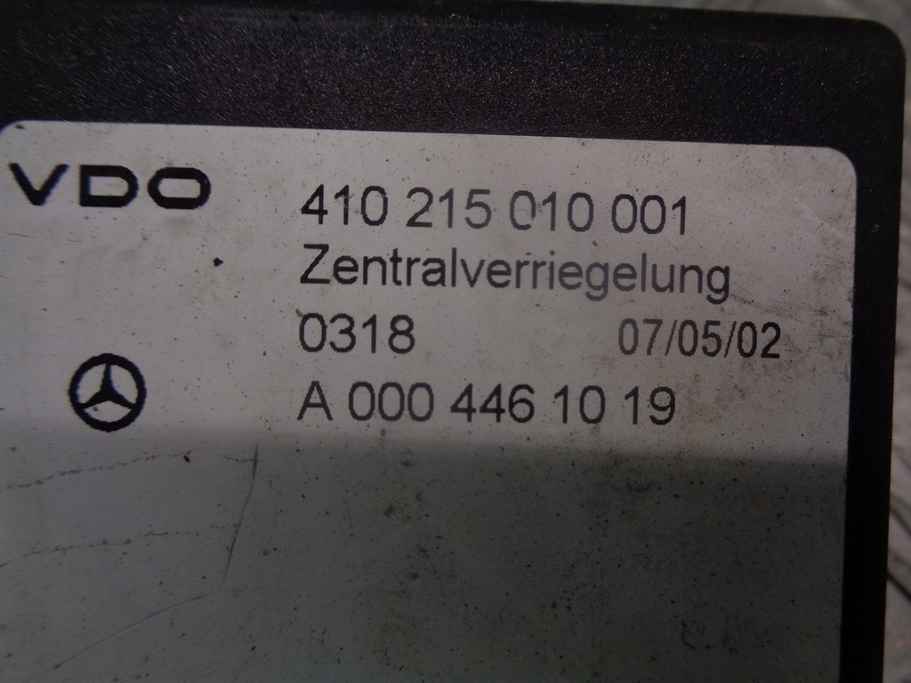 MODUL DE BLOCARE CONTROLLER MERCEDES SPRINTER W906 2.2 CDI 410215010001 Product image