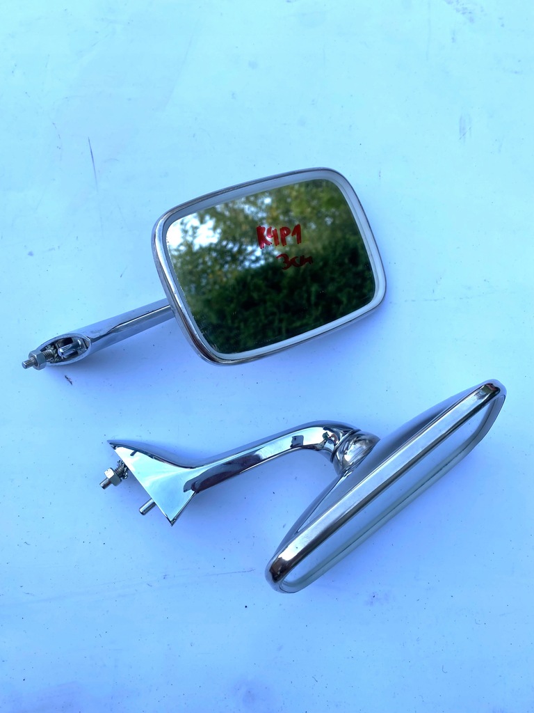 Oglindă cromată, crom vechi, anii 1980 Product image