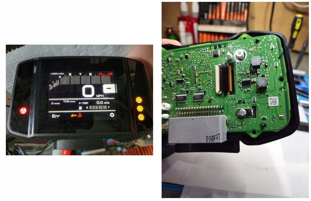 COUNTER DISPLAY CEASURI COUNTER YAMAHA MT 09 21+ Product image