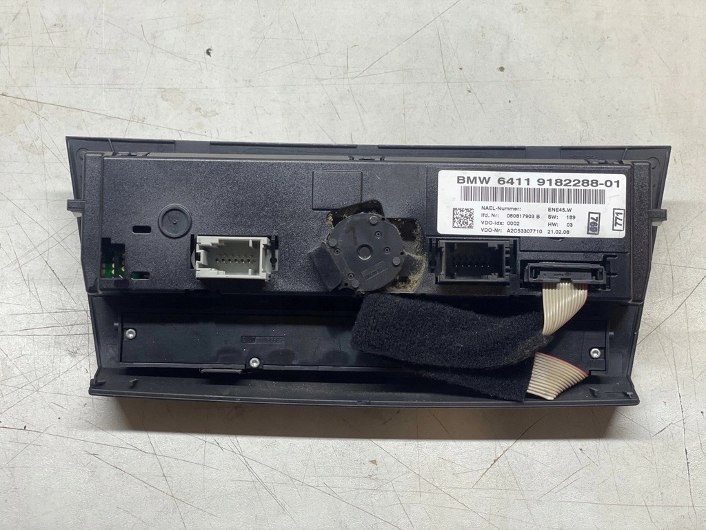 BMW E92 E93 AER CONDITIONAT PANOU AER CONDITIONAT 9182288 Product image