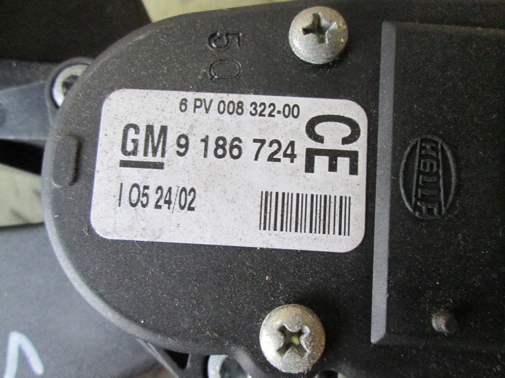 POTENTIOMETR PEDALA OPEL VECTRA C 9186724 CE Product image