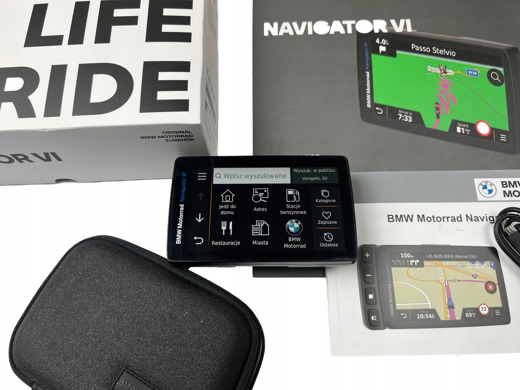 BMW Motorrad Garmin Navigator VI Evo Noua navigatie Product image