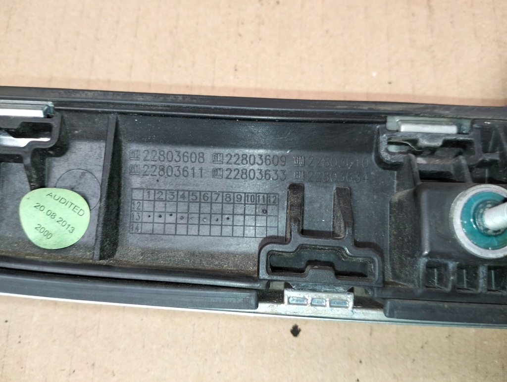 BLENDA MÂNER CAPAC PORTBAGAI OPEL INSIGNIA A LIFT 13-17 5D 5 UȘI HB Product image