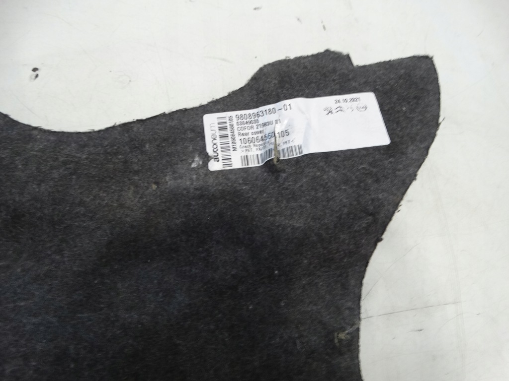 COPERTA SUNETATĂ. MOTOR PEUGEOT CITROEN 9808963180 Product image