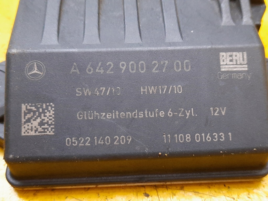 MERCEDES W164 RELEU BUJIE INCLUSE A6429002700 Product image