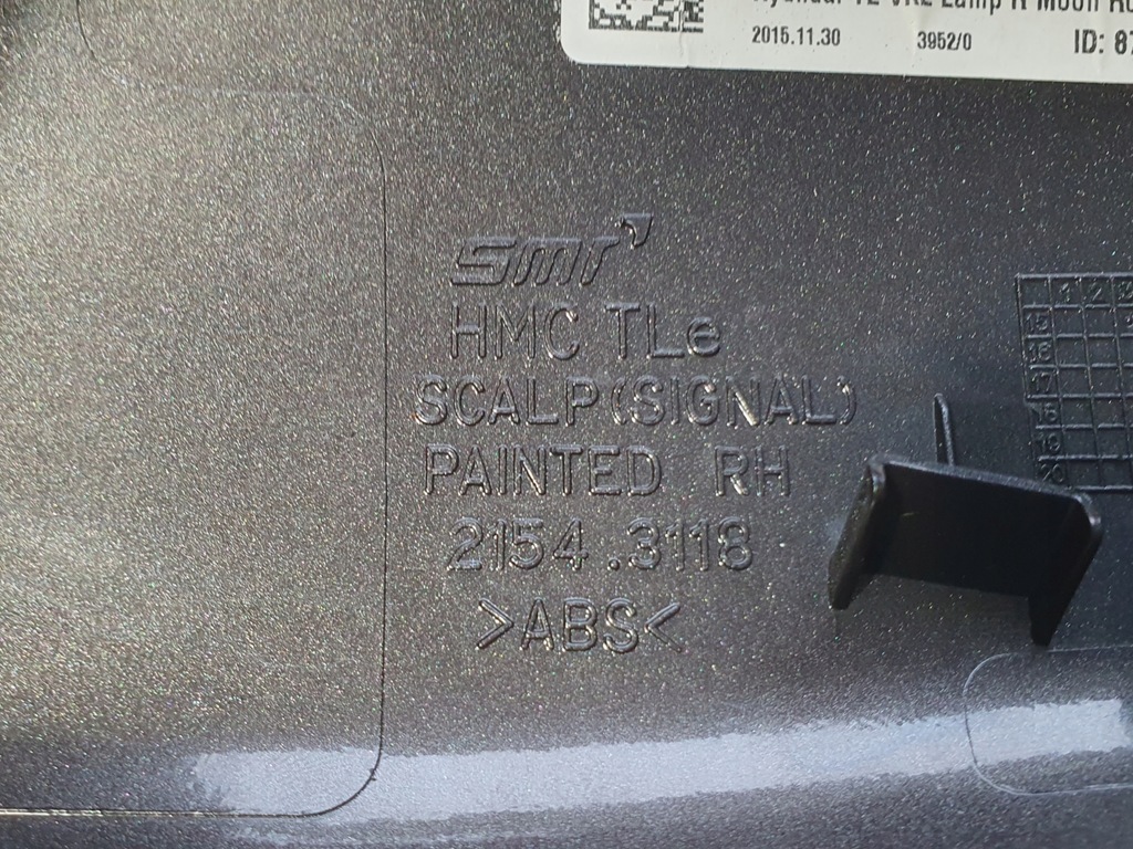 Hyundai Tucson III 3 15- XN3 Oglindă Locuință Product image