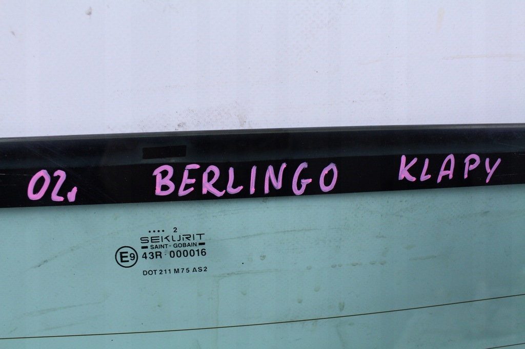 GEAM CAPOTA SPATE CITROEN BERLINGO PARTNER 02 Product image