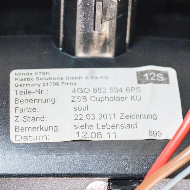 Consola Centrală Audi A6 cu FIRMREST C7 4G0862534 4G0863244 2012 Product image