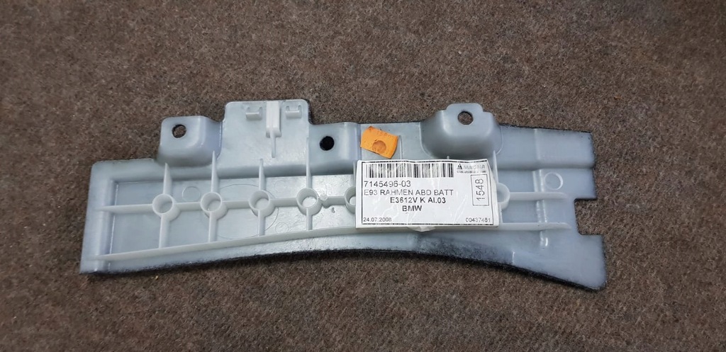 Tapițerie CAPAC PORTBAGAJ   BUTONI BMW E93 FV Product image
