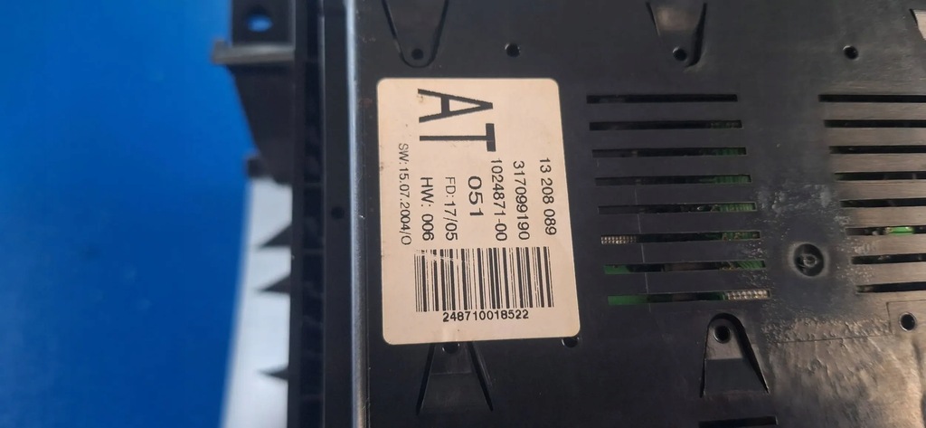 Opel Astra H 2004 Display panouri de control Product image