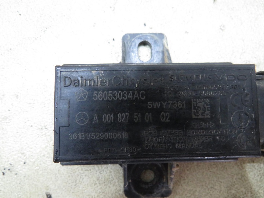 SENSOR DE PRESIUNE IN PNEURI JEEP WK 3.0 CRD 56053034AC Product image