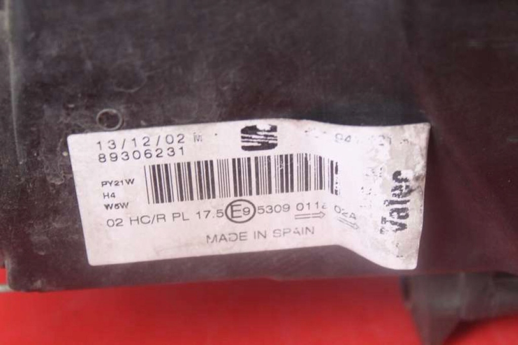 FARIN STÂNGA FAŢĂ EU SEAT CORDOBA 2 II 6L 03-09 Product image