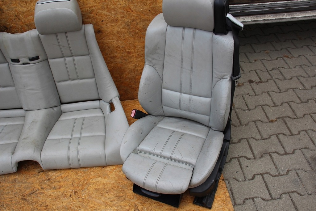 Scaune canapea BMW e46 cabrio, sport din piele usoara, scaune sport incalzite electric Product image