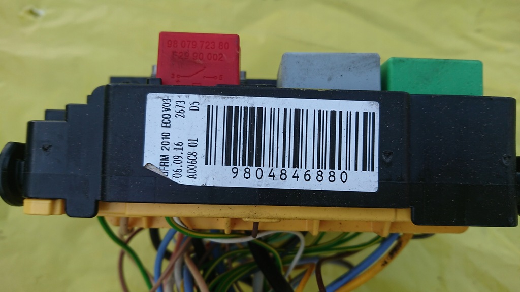 PEUGEOT 208 LIFT FUSE BOX BSM Product image