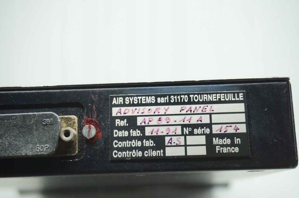 PANOUL INDICATOR AVION PANOUL CONSULTATIV DE INFORMAȚII AP89-11A Product image