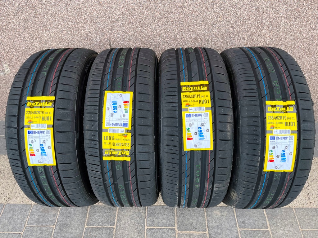 VW PASSAT B8 ROȚI DE VARĂ 235/40R19 AEZ NOU RIKEN Product image