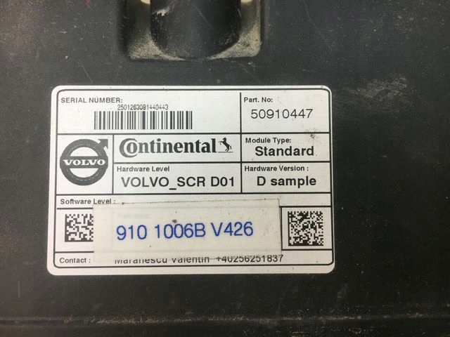CONTROLLER VOLVO XC60 XC90 II AD ALBASTRU 50910447 Product image