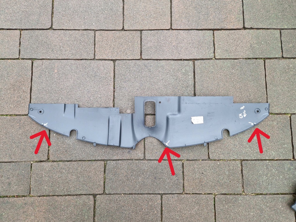 Citroen C4 Picasso II Coperta superioară a centurii din față 9676038577   2013 Product image