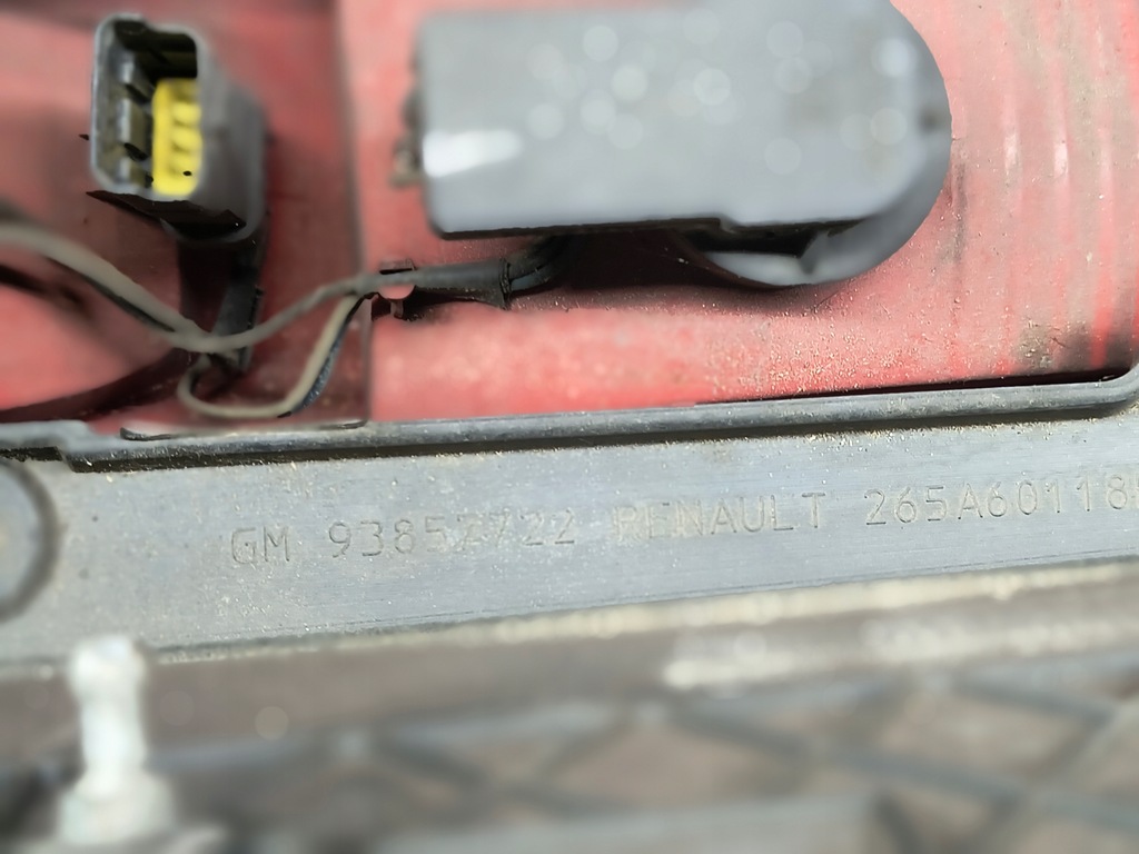 LAMPĂ SPATE VIVARO TRAFIC II STÂNGA 93857722 265A60118R EUROPA Product image