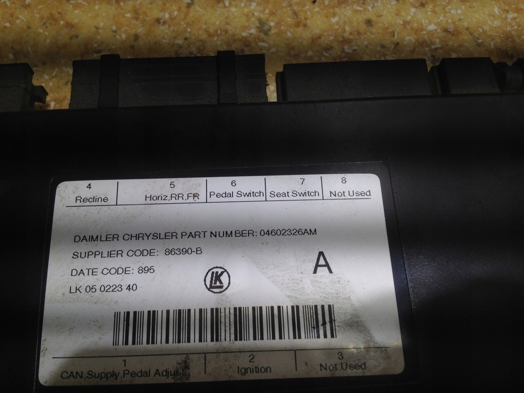 Modul 04602326AM Grand Cherokee WK Product image