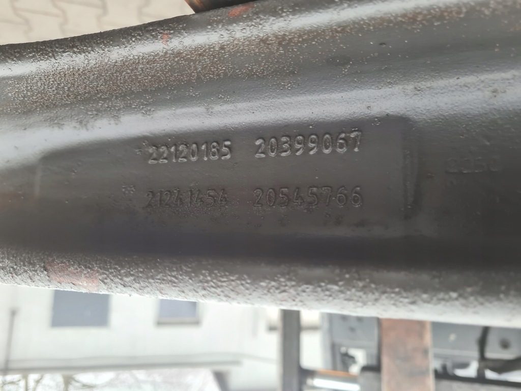 Belka Front Axle Crossovers Fi 78 Low Deck Renault Gama T Volvo FH 4 FH 16 Product image