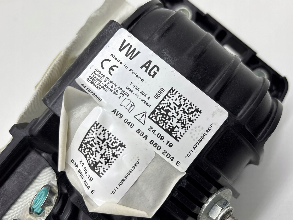 Audi Q3 F3 2020 Airbag pentru pasageri airbag Product image