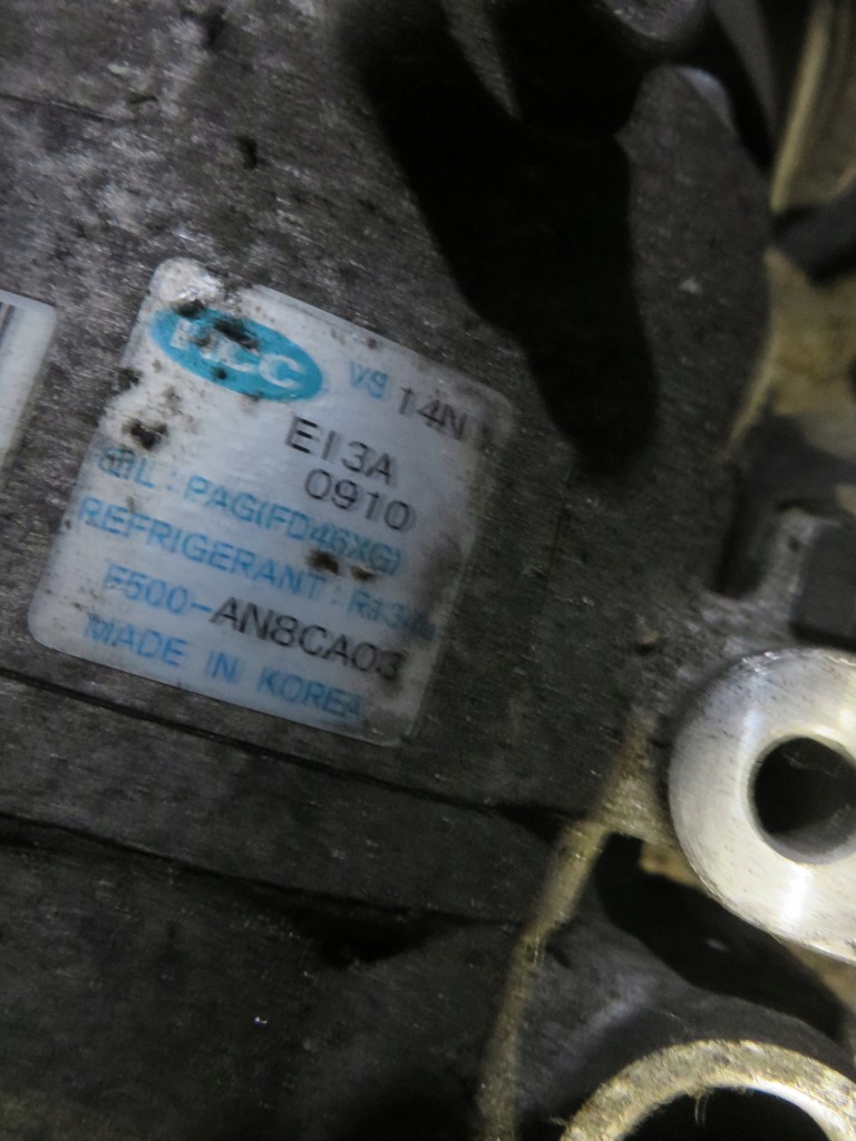 SPRĘŻARKA KLIMATYZACJI HYUNDAI I30 1.6 CRDI F500-AN8CA03 (X) Product image