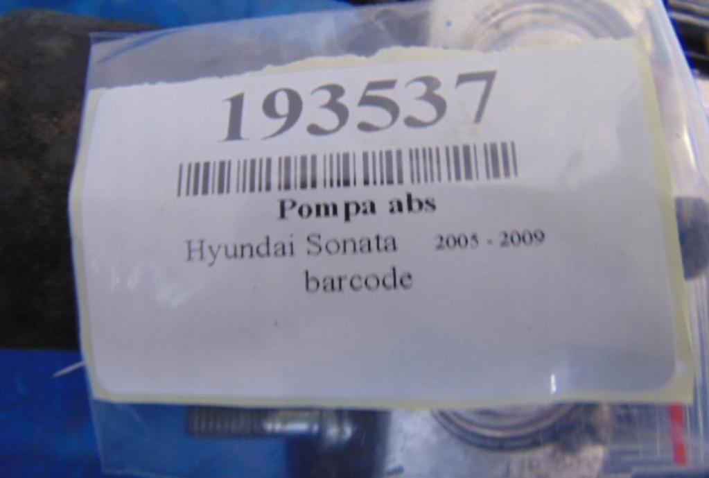 POMPA ABS HYUNDAI SONATA 0265950390 Product image