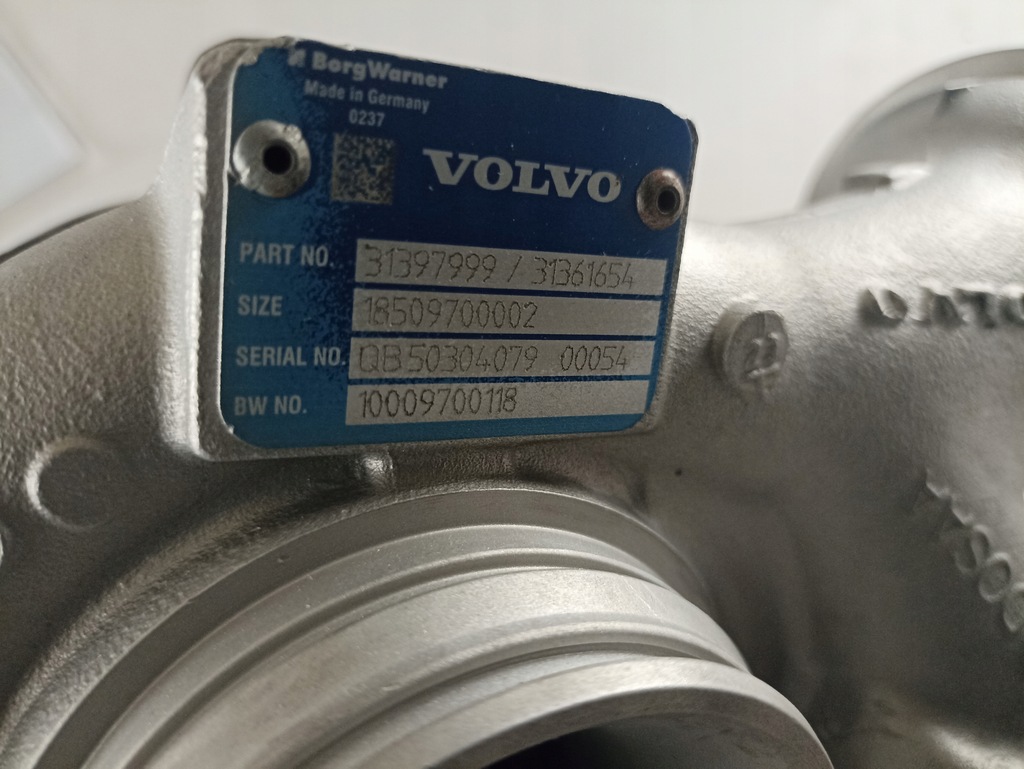 Volvo S80 V70 XC90 2.0 200 CP 10009700118 TURBINA Product image