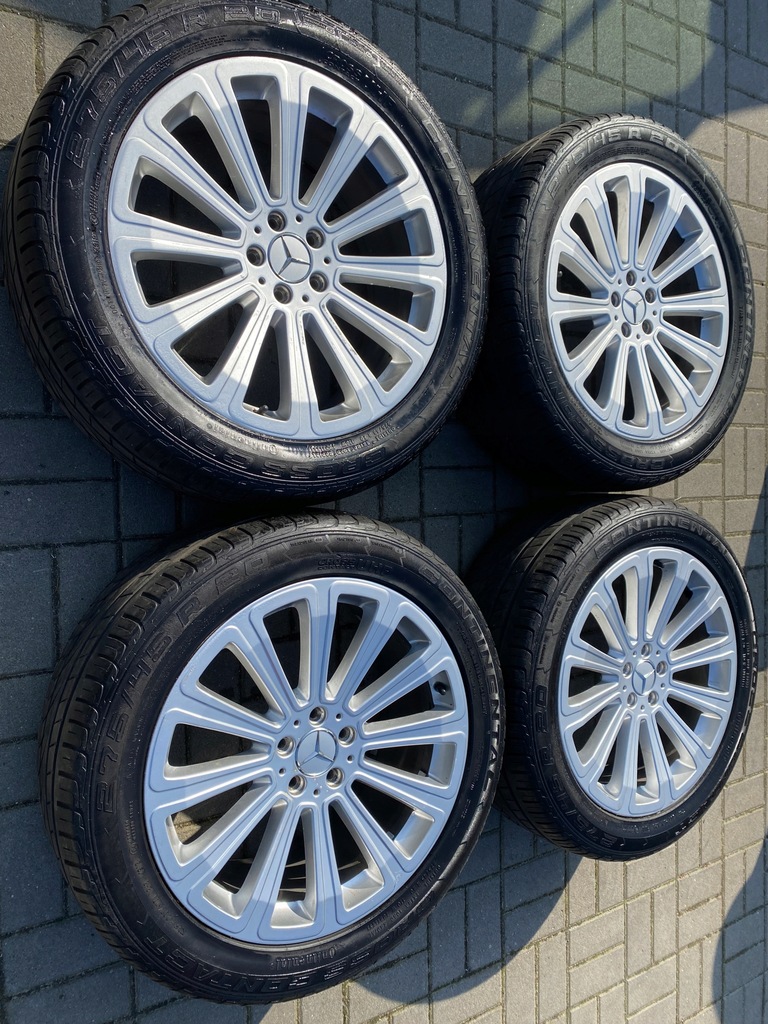 ROȚI JANTE 20 MERCEDES 166 164 GLK SET CU ANVELOPE Product image