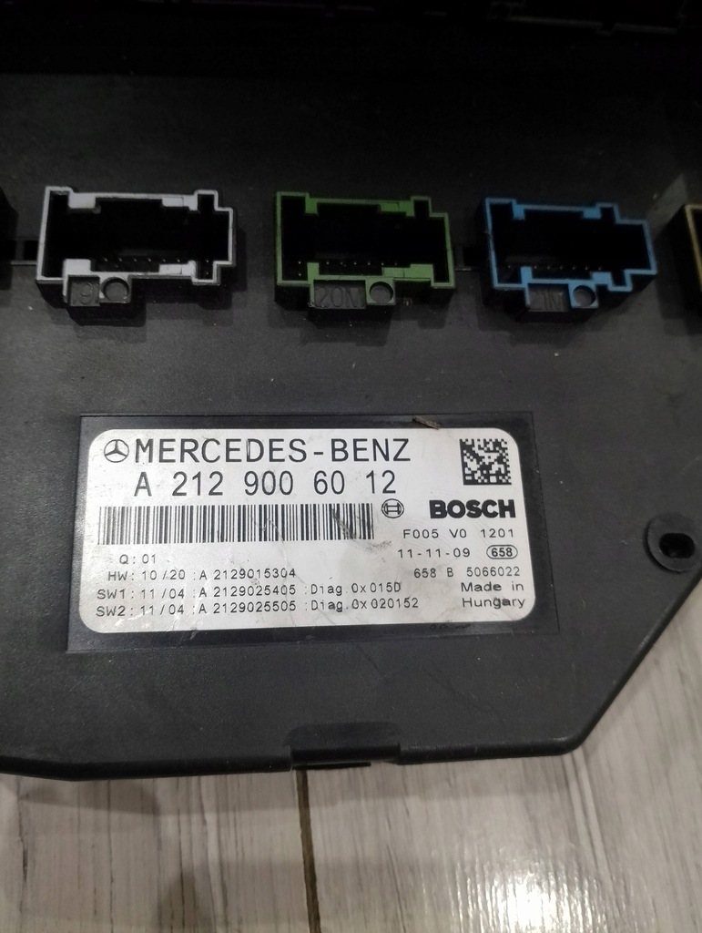 MODUL CONTROLLER SAM MERCEDES W212 A2129006012 Product image