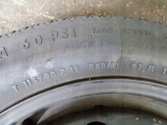BMW 7 IV E65 735i 03 ROATA DE rezerve CUREAREA ROATA R16 Product image