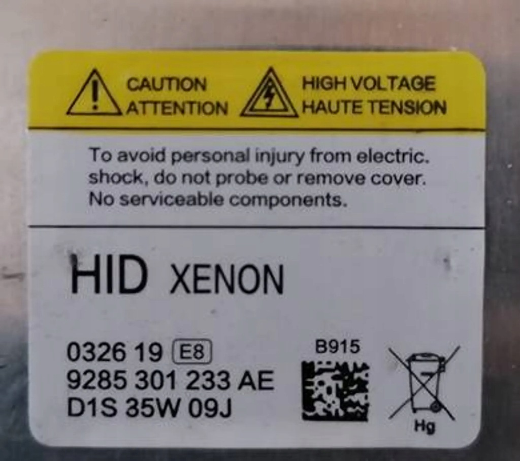 MITSUBISHI ASX I 10r - FILAMENT XENON 9285301233AE Product image