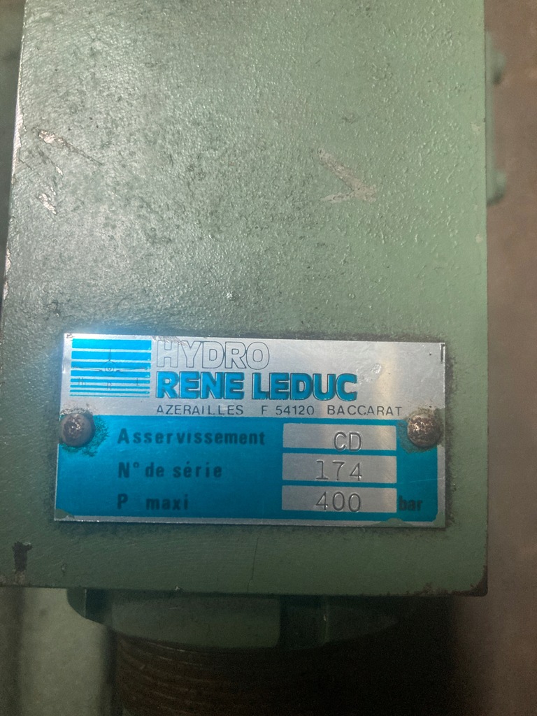 Pompa hidraulica HYDRO RENE LEDUC F54120 400bar Product image