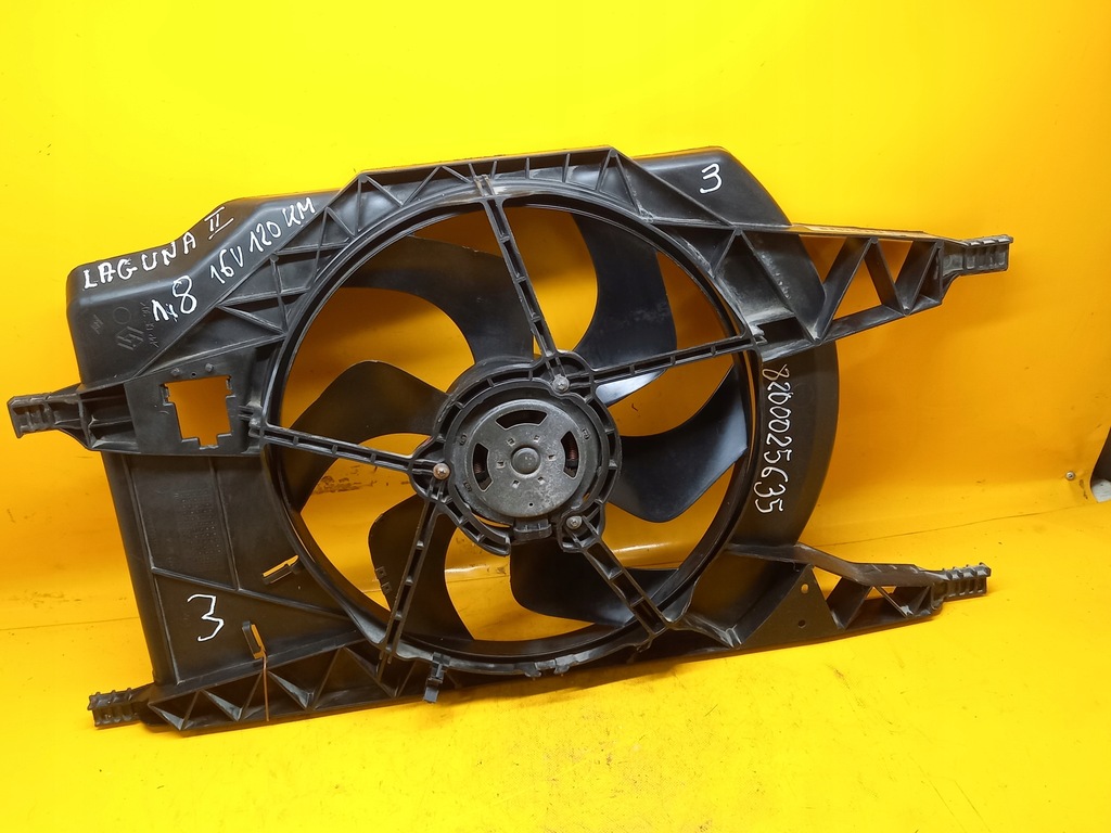 VENTILATOR APA RENAULT LAGUNA II 1.9 DCI 1.8 B 16V 01-07 8200025635. Product image