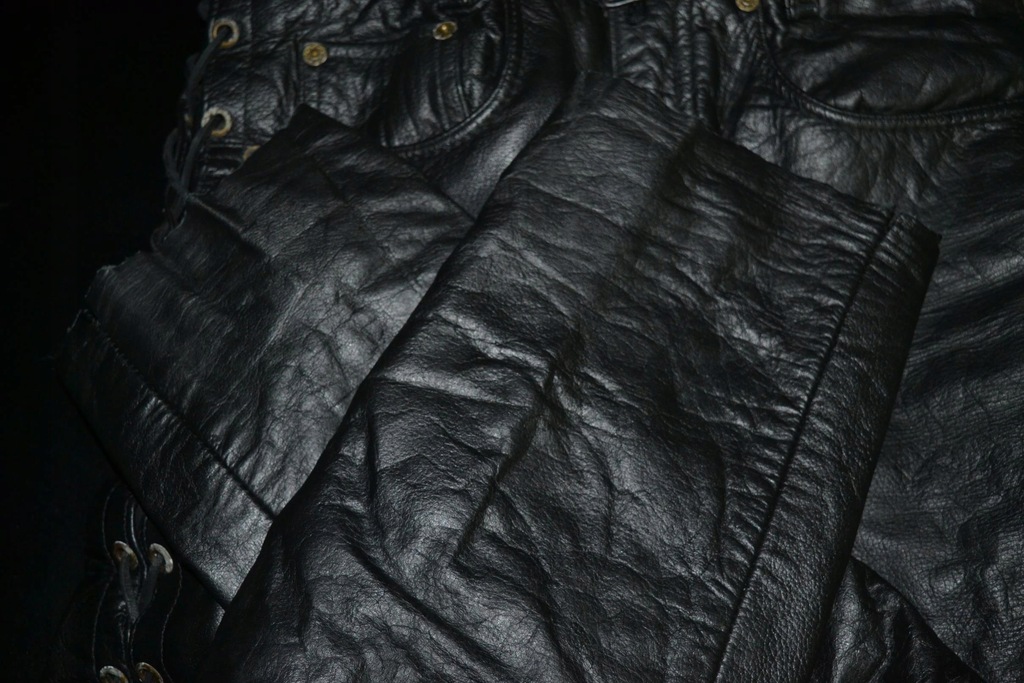 POLO BĂRBAȚI PANTALONI MOTOCICLETA PIELE CHOPPER S Product image