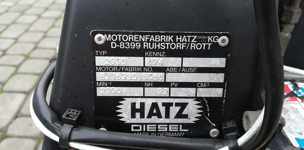 MOTOR HATZ 2G30 92NH 2100rpm 912cc Product image