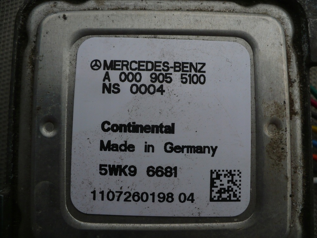 MODUL PROBE NOX MERCEDES W204 3.5 V6 A0009055100 Product image