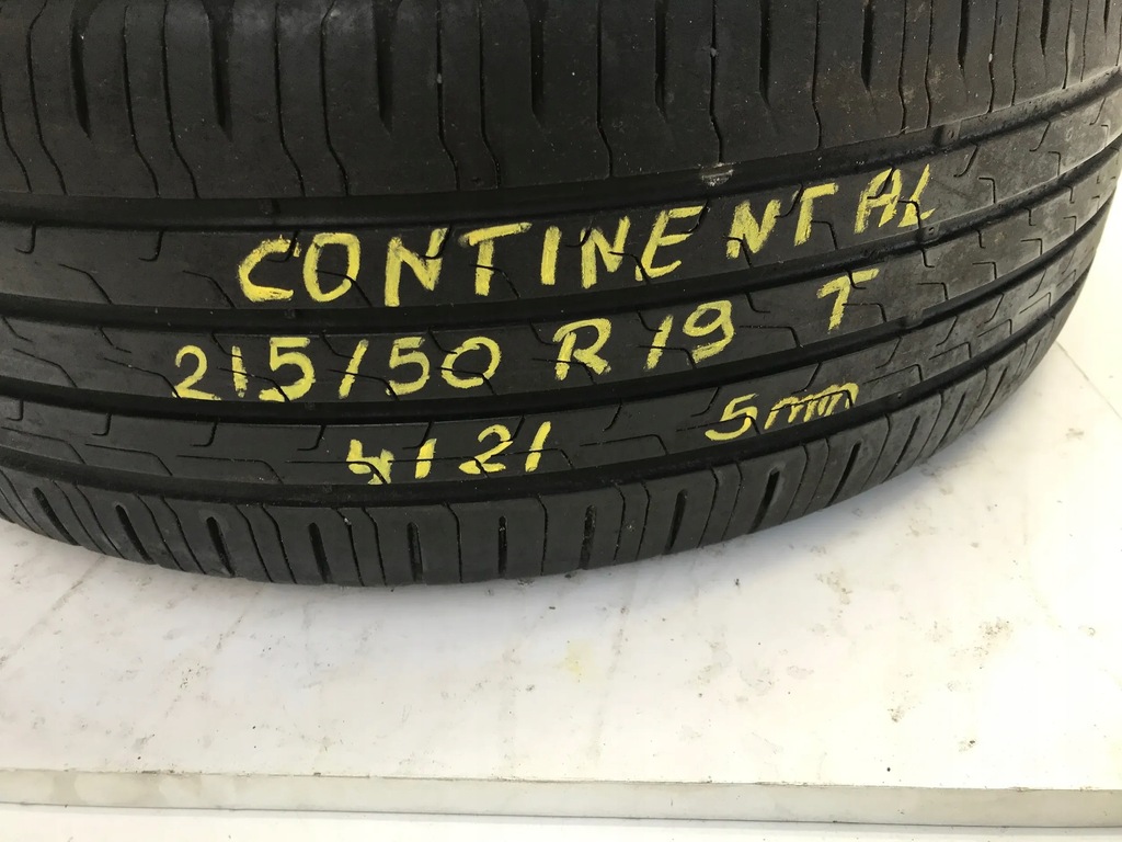 ANVELOPE CONTINENTAL ECOCONTACT 6 215/50 R19 93T 5.5 MM 2021 Product image