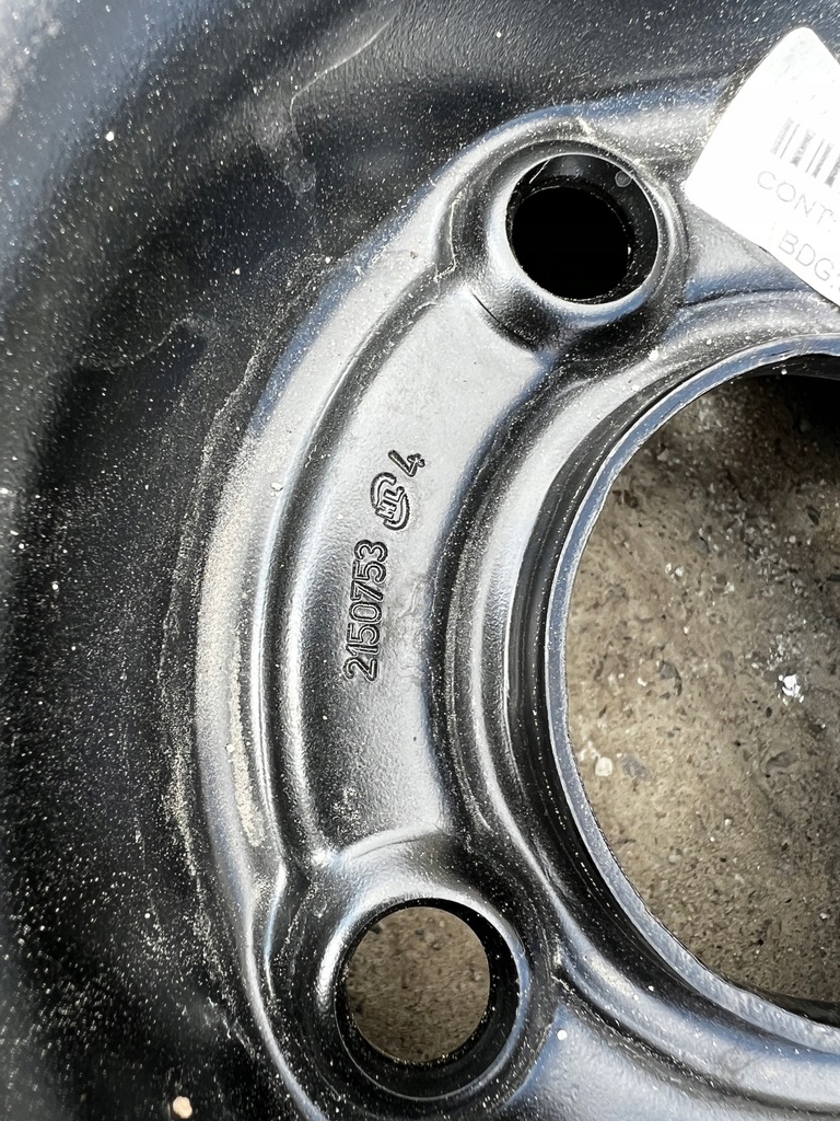 ROATA DE rezerve PEUGEOT 207 125/80 R15 2021R Product image