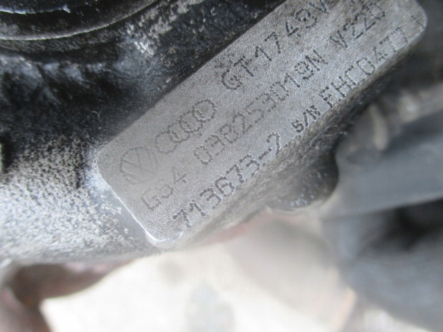 TURBOCOMPRESSOR ALHAMBRA SHARAN GALAXY 1.9TDI AUY 115KM Product image